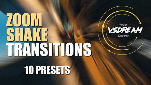 Zoom Shake Transitions by VSDream - Premiere Pro Presets | Motion Array