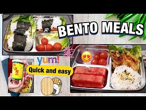 How to make easy Bento Meal (super yummy)| CHERRY MACALE