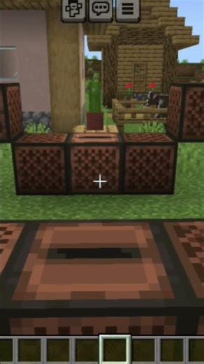 Note Block Battle with Cactus! #minecraft #memes #gaming