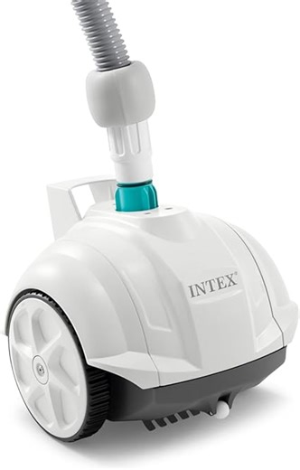 Intex 28007EX – Automatischer Pool-Reinigungsroboter ZX50, für Filterpumpen von 3400–5600 l/h, für Pools bis 488 cm, Kunststoff, Weiß