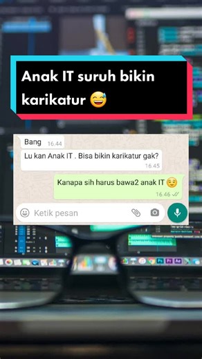 Kenapa sih harus bawa2 anak IT 😅. ya gtu jadinya #python #programmer #viralditiktok2021