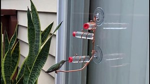 Watch Geometric Window Hummingbird Feeder on Amazon Live