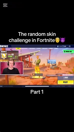 Desafío de piel aleatoria en Fortnite