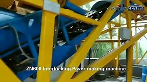 Concrete Block Making Machine India APOLLOZENITH ZN600