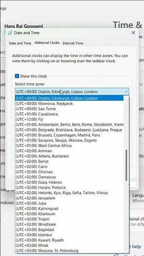 How to set multiple clocks on Windows 11