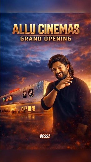 Allu Cinemas: Biggest Dolby Cinemas, Grand Opening ✌️🤘