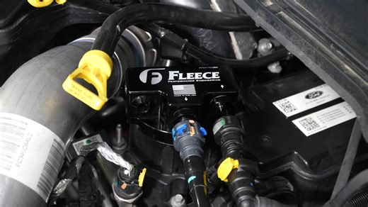 3.1K views · 20 reactions | FORD 6.7 POWERSTROKE OWNERS!! Our drop-in under hood fuel filter for 2011-2024 trucks is a direct replacement for the crack-prone plastic OE filter and features a heavy-duty, billet-aluminum filter cap that won’t become brittle or crack! #diesel #dieselmechanic #powerstroke #fleeceperformance | Fleece Performance Engineering | Facebook