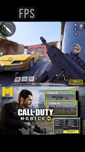 Striker 45_Extreme Damage, High Movement,quick Ads speed, No Recoil, Cod Mobile Attachment,2026 Meta