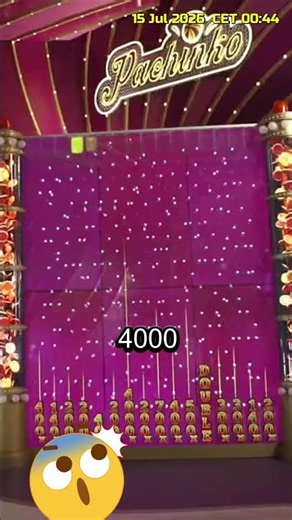 4000X Appearing on Pachinko... She Went CRAZY 🤯 #casinoscores #jackpot #slots"