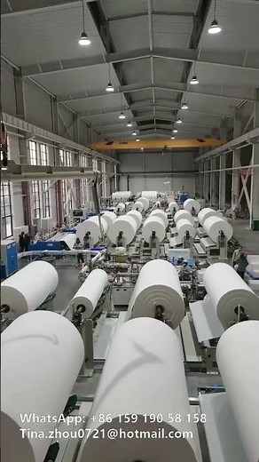 Toilet Paper Roll Rewinding Machine Toilet Tissue Making Machine Kitchen Towel Roll Production Line