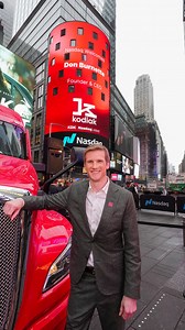 2.2K views · 219 reactions | Ushering in the age of autonomy.  @kodiakrobotics is #NasdaqListed as $KDK — watch the highlights.  | Nasdaq | Facebook