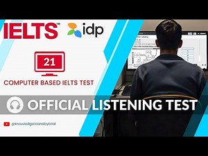Computer Delivered IELTS Listening Practice Test with Answers | IDPIELTS Listening Test 2024