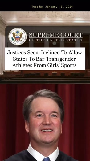Mo News on Instagram: "The Supreme Court heard arguments Tuesday in cases from Idaho and West Virginia challenging laws that bar transgender students from competing on girls’ and women’s sports teams. 27 states have enacted similar restrictions since 2020. During arguments, the justices seem inclined to allow states to bar transgender athletes from girls’ sports. Supreme Court Justice Brett Kavanaugh, a longtime girls’ basketball coach, pressed lawyers on the real-world impacts of transgender pa