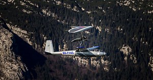 Comment se poser sur un planeur en plein vol!