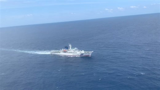 Indian Coast Guard Dornier aircraft rendezvous Japan Coast Guard training Ship Kojima in #Andaman Seas. #ICG exchanged courtesies and bid farewell to Kojima, which is on her last international training voyage with 42 young cadets. After departing #Japan, Ship visited ports in #SanFrancisco, #Hawaii, #Guam, #Palau, and now headed to #Singapore before returning to #Japan for decommissioning. #ICG #JCG #FarewellVoyage #BonVoyage | Indian Coast Guard