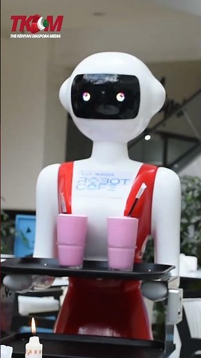 Inside East Africas First Robot Cafe in Nairobi, Kenya
