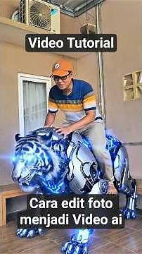 Video Tutorial! Cara edit Foto menjadi video ai. versi mudah! Buat pemula.PART1 #fypシ #videotutorial