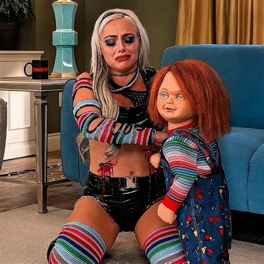 Chucky Kill Liv Morgan Edit! 🤬 #wwe #shortsvideo