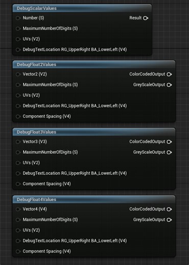 マテリアルの数値を可視化するDebugノード４種の使い方 #UEFN  - PerryのUEFN/UE5雑記メモ