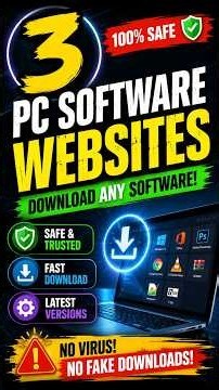 3 PC SOFTWARES WEBSITES DOWNLOAD ANY SOFTWARE!