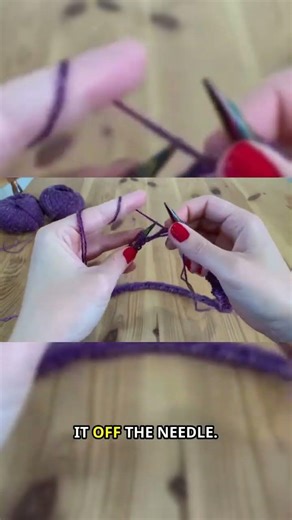 How to Knit the Purl Stitch (Easy Tutorial!)
