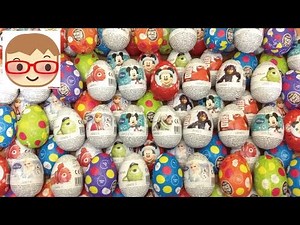 チョコエッグ＆サプライズエッグ１００個くらい開封！