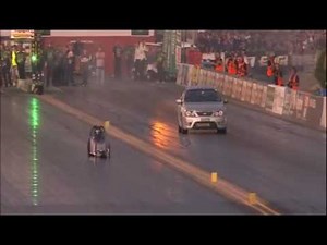 Caleb Oberg's Junior Dragster racing F6 Typhoon