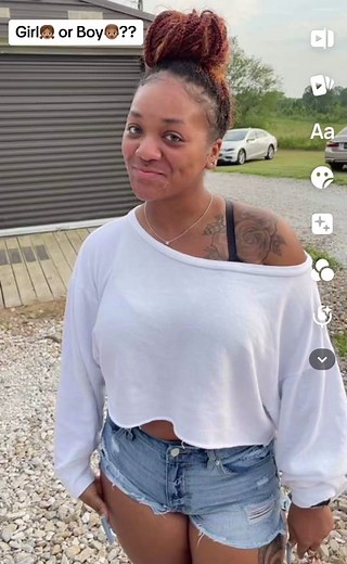 Boy or Girl???👧🏽👦🏽 Gender reveal Part ONE!! #fyp | Crystianna DD4L