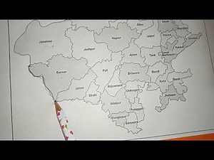 POLITICAL MAP OF RAJASTHAN EXPLAINED BY AJAYPAL SIR (S.St.)