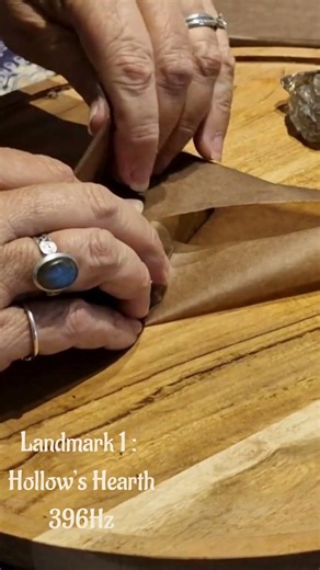 Landmark One: Hollow's Hearth (396Hz) | Limited Micro-Batch Somatic Ritual Tools #shorts