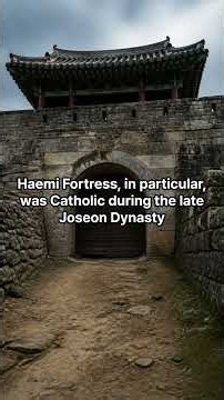 Haemieupseong Fortress in Seosan｜500 Years of Joseon History & Catholic Martyrdom #koreatravel