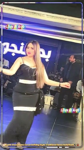 Captivating Curvy Arabic Model Dance and Traditional Outfit Lookbook