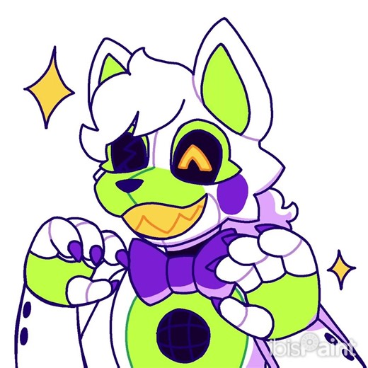 Tangle :D they my favourite #art #fnaf #fnafworld #tangle