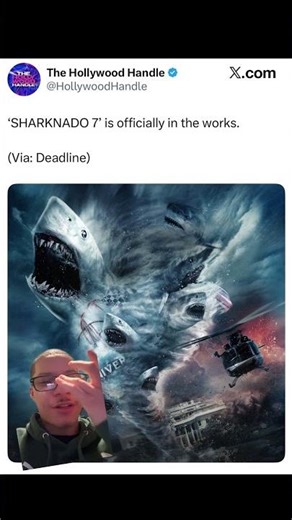 Sharknado 7 it’s into the works: #youtubeshorts #ytshorts #sharknado #universalstudios