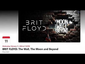 Brit Floyd - Live at Place Bell, Laval (Montreal), Quebec (02-11-2026) Full Show Audio