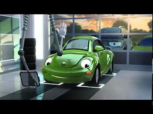 Volkswagen Travel Check Cartoon