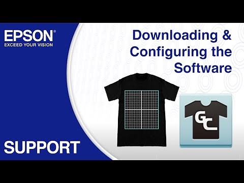 Epson Garment Creator | Downloading & Configuring the Software