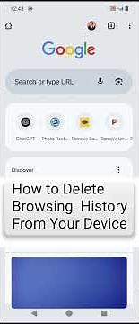 How to Delete Browsing History From Your Device