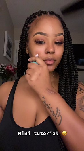 Mini tutorial #makeuptutorial #viralvideo #fyp #fpyツ #makeupartist #dessylooks #viral #makeuptransformation #naturalbeauty