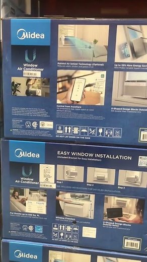 Costco's Midea 12K BTU U-Shaped Window Air Conditioner: A Breath of Fresh (and Quiet) Air! #Costco