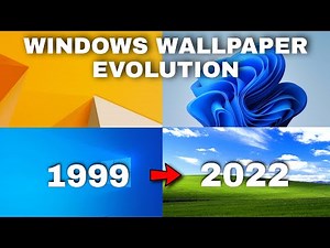 Windows Wallpaper Evolution | History of Windows Wallpaper (1999-2022)| Factonian