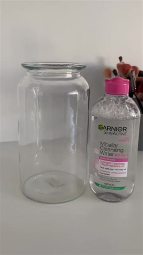 Effective Makeup Brush Cleaning Hack Using Micellar Water
