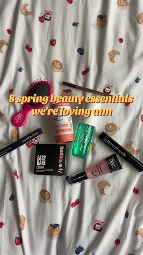 With the sun finally showing up, we thought we’d share some of our Spring essentials ☀️ 1. The Original Wet Brush Mini Detangler 2. Huda Beauty Easy Bake Pressed Powder 3. Sol De Janeiro perfume mist 4. Aroma Zone Enzyme Cleansing Powder 5. Got2b glued 4 brows and edges 6. E.l.f Power Grip Primer 4% Niacinamide 7. bareMinerals Mineralist Lasting Eyeliner 8. KIKO Milano Precision Lip Liner