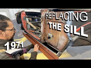 1971 TR6 body repair - Part 6 - Sill replacement