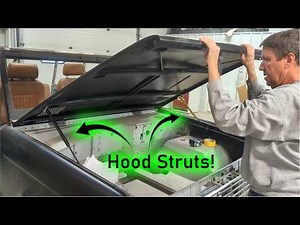 Installing Hood Struts on an Early Ford Bronco (1966-1977)