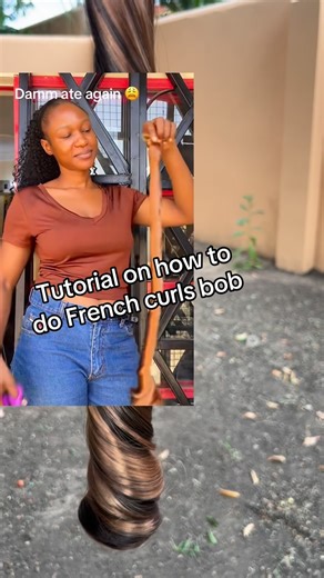 Adahair on Instagram: "Turtoris on how to do French curls bob with 24 inches By @hairbyamarachi Please wh*pp to place order 🟢0245🎄641🎄291 🛎️PLEASE NOTE WE ACCEPT ONLY MOMO IN STORE"