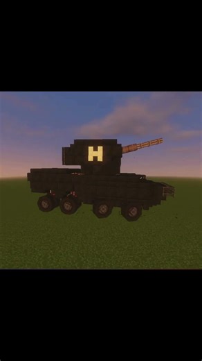 Create X Clockworks HE-AntiAircraft-001-8Wheeler #minecraft #create #clockwork
