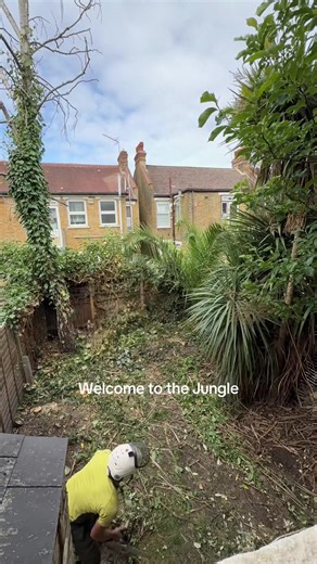 When buying 26, we actually had very little idea how large the garden might be, mainly due to the extent of the overgrowth. Within a couple of hours the whole area was cleared, dead trees, overgrown shrubbery, and we could finally start to imagine the space. We’re thinking courtyard, firepit, split level. #reno #renovation #london #inside26 #garden