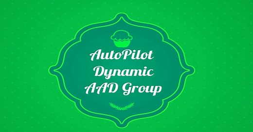 Windows AutoPilot Profile AAD Dynamic Device Groups