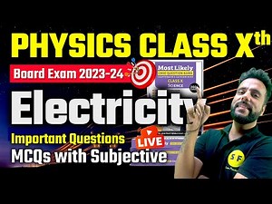 Electricity Physics Most Important Questions | Class 10 Physics Board Exams With Ashu Sir